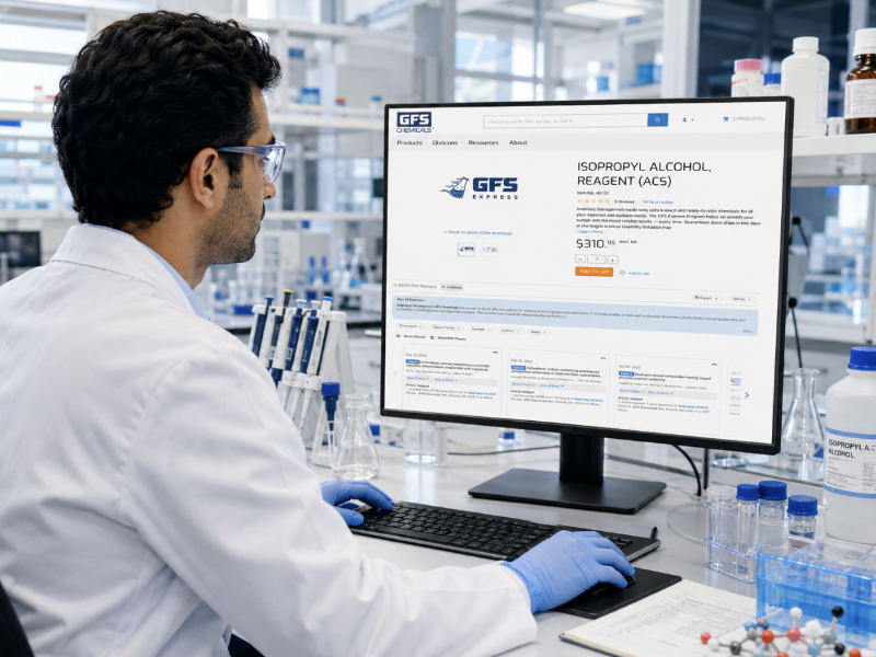 GFS Chemicals and Bioz press release image